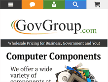Tablet Screenshot of govgroup.com